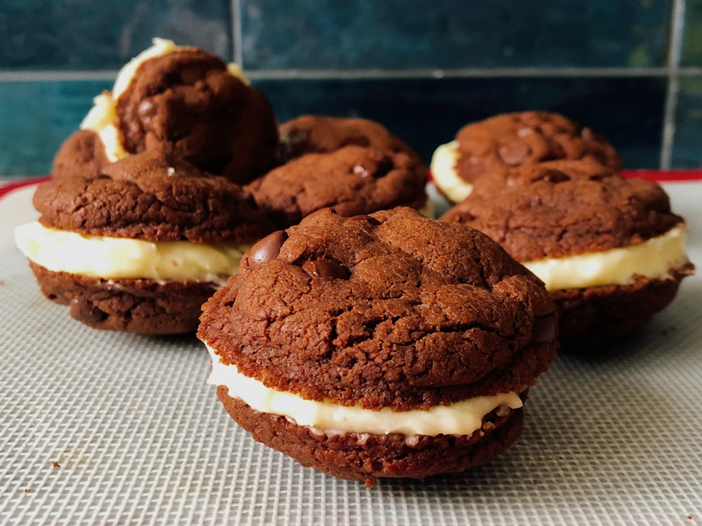 Recipe for easy Nutella sandwich cookies